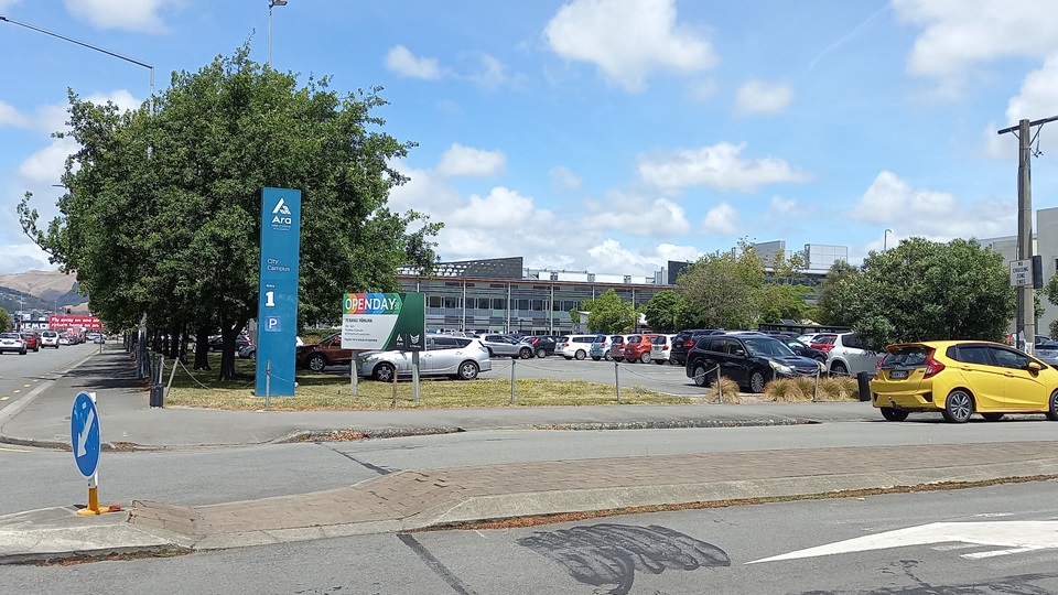 Coventry Street Parking Entrance